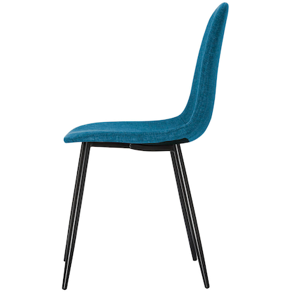 Artikelbild 4 für 2 meet powered by PAPERFLOW Schalenstühle MUST CHMUSTX2.01.06 blau Stoff, Artikelnummer 140073