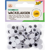 Artikelbild 1 für folia Wackelaugen weiß 10,0 mm Ø 10,0 mm 100 St., Artikelnummer 355283