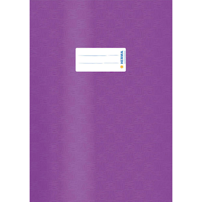 Artikelbild für HERMA Heftumschlag mit Baststruktur lila Kunststoff DIN A4, Artikelnummer 604337