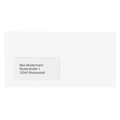 Artikelbild 5 für BONG Briefumschläge TopSTAR DIN lang mit Fenster hochweiß haftklebend 25 St., Artikelnummer 121194