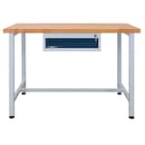 Artikelbild 1 für ADB Werkbank lichtgrau, anthrazitgrau 1 Schublade 120,0 x 60,0 x 84,0 cm, Artikelnummer 204939