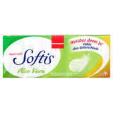 Artikelbild 1 für Softis Taschentücher Aloe Vera 4-lagig weiß, 15x 9 Tücher, Artikelnummer 384461