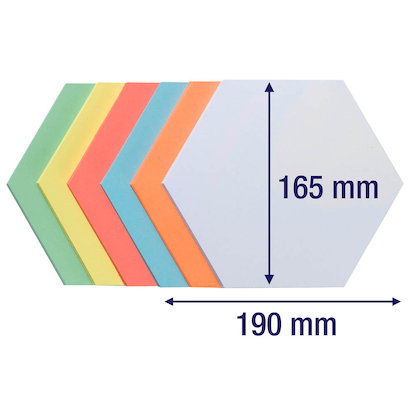 Artikelbild 2 für FRANKEN Moderationskarten farbsortiert 16,5 x 19,0 cm, 500 Blatt, Artikelnummer 538518