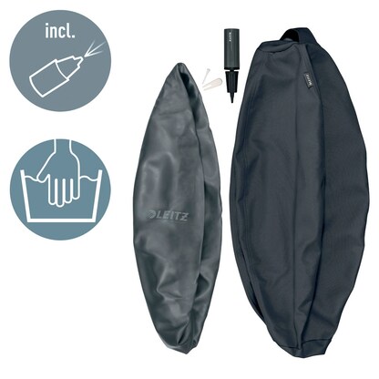 Artikelbild 6 für LEITZ Ergo Active Sitzball dunkelgrau 55,0 cm, Artikelnummer 998637