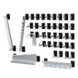 Artikelbild 1 für Simplaflex® Systemeinrichter Haken-Sortiment SimplaClip 18-tlg., Artikelnummer 684229