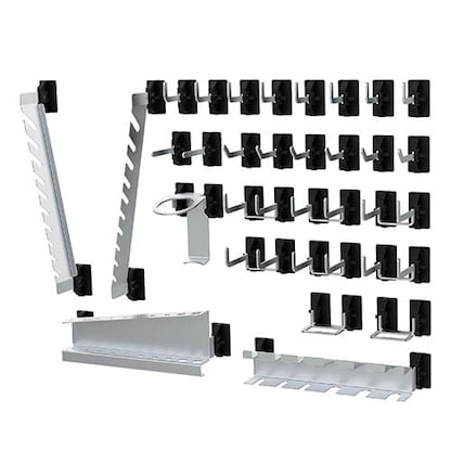 Artikelbild 3 für Simplaflex® Systemeinrichter Haken-Sortiment SimplaClip 18-tlg., Artikelnummer 684229