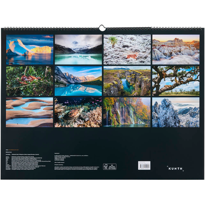Artikelbild 14 für KUNTH Monats-Wandkalender UNESCO Naturerbe 2026, Artikelnummer 575888