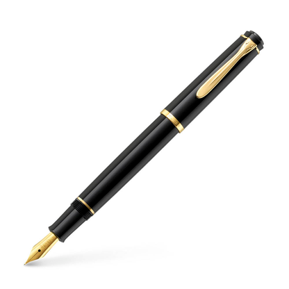 Artikelbild 4 für Pelikan Classic P200 Patronenfüller schwarz/gold F (fein), Artikelnummer 410973