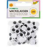 Artikelbild 1 für folia Wackelaugen weiß 12,0 mm Ø 12,0 mm 100 St., Artikelnummer 355291