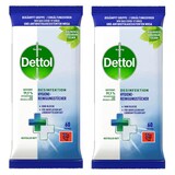 Artikelbild 1 für Dettol Desinfektionstücher DESINFEKTION 1-lagig weiß, 120 St., Artikelnummer 971155