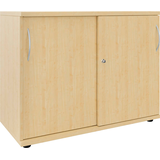 Artikelbild 1 für fm Schiebetürenschrank, 4260761570532 königsahorn 1 Fachboden 100,0 x 44,2 x 76,3 cm, Artikelnummer 447506