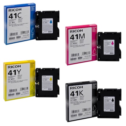 Artikelbild 20 für RICOH GC 41K/C/M/Y schwarz, cyan, magenta, gelb Druckerpatronen, 4er-Set, Artikelnummer 496537