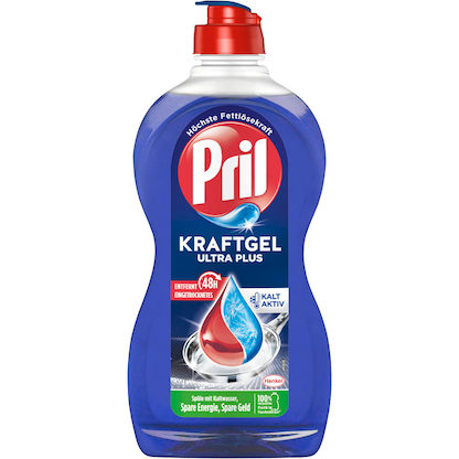 Artikelbild 2 für Pril KRAFTGEL ULTRA PLUS Spülmittel 0,45 l, Artikelnummer 573248