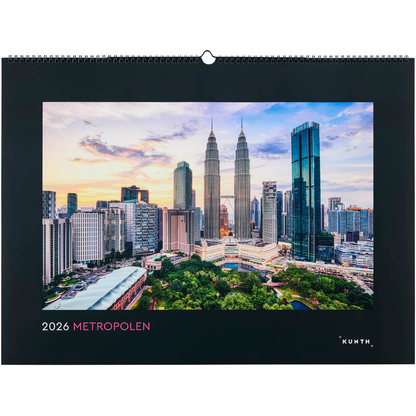 Artikelbild 11 für KUNTH Monats-Wandkalender Metropolen 2026, Artikelnummer 575876