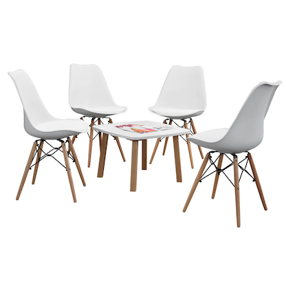 Artikelbild 8 für 2 meet powered by PAPERFLOW Schalenstühle Dogewood CHDOGEX2.23.13 weiß Kunststoff, Artikelnummer 518454