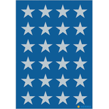 Artikelbild 1 für HERMA Aufkleber 3418 Sterne, silber, 72 Etiketten, Artikelnummer 966507