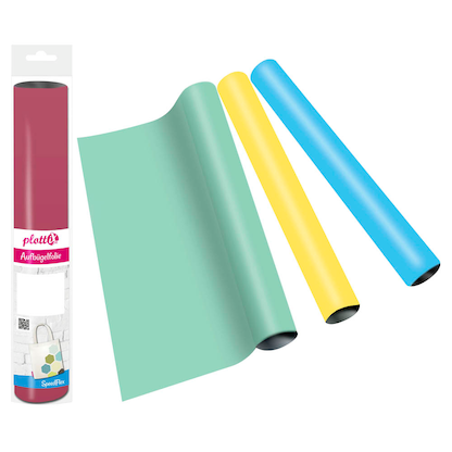 Artikelbild 3 für plottiX SpeedFlex Aufbügelfolie weiß Flex-Folie 32,0 x 50,0 cm, 1 Rolle, Artikelnummer 541914