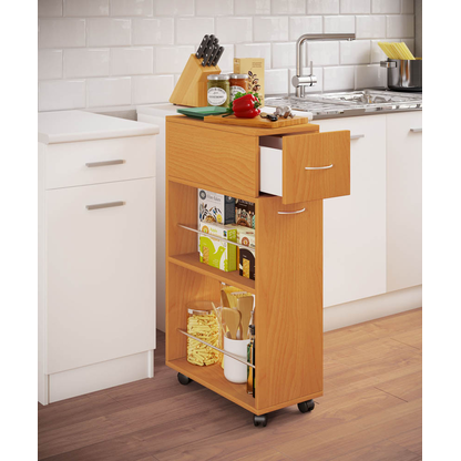 Artikelbild 3 für VCM my home Nischenwagen Tusal buche 25,0 x 50,0 x 85,0 cm, Artikelnummer 911244