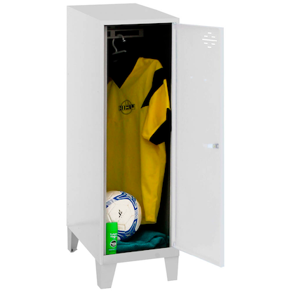 Artikelbild für Simonrack Spind SIMONLOCKER DISM SINGLE grau, weiß 8425437120268, 1 Schließfach 30,0 x 50,0 x 101,5 cm, Artikelnummer 355499