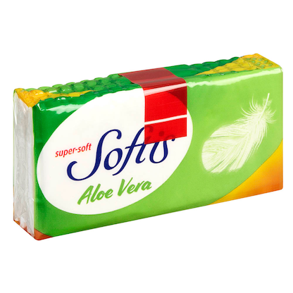 Artikelbild 5 für Softis Taschentücher Aloe Vera 4-lagig weiß, 15x 9 Tücher, Artikelnummer 384461