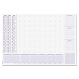 Artikelbild 1 für SIGEL Schreibtischunterlage Lilac 2026/2027/2028 weiß/lila Papier 59,5 x 41,0 cm, 30 Blatt, Artikelnummer 585648