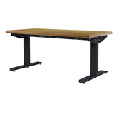 Artikelbild 1 für Simplaflex® Systemeinrichter Werkbank ecoliner anthrazit, RAL 7016 150,0 x 60,0 x 65,0 - 130,0 cm, Artikelnummer 684247