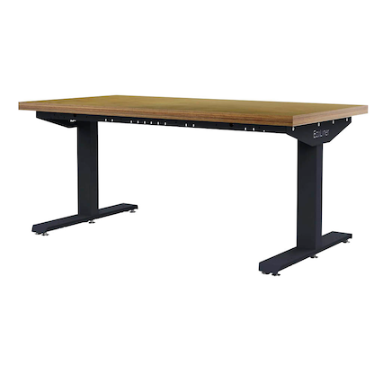 Artikelbild 2 für Simplaflex® Systemeinrichter Werkbank ecoliner anthrazit, RAL 7016 200,0 x 75,0 x 65,0 - 130,0 cm, Artikelnummer 684256