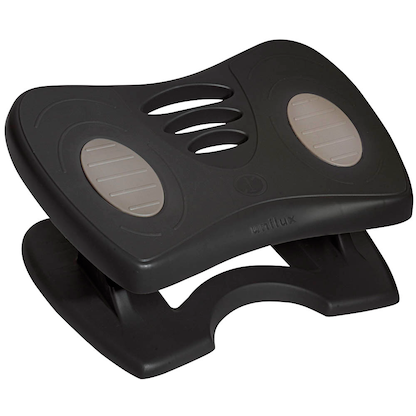 Artikelbild für unilux Fußstütze Nymphea schwarz Kunststoff, Artikelnummer 504617