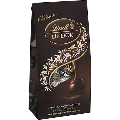 Artikelbild für Lindt LINDOR EXTRA DUNKEL Pralinen 10 St./136,0 g, Artikelnummer 184814