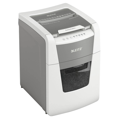 Artikelbild 7 für AKTION: LEITZ IQ Autofeed Small Office 100 Aktenvernichter mit Partikelschnitt P-5, 2 x 15 mm, bis 100 Blatt, weiß mit 45 Euro CashBack, Artikelnummer 267151