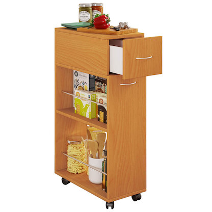 Artikelbild 24 für VCM my home Nischenwagen Tusal buche 25,0 x 50,0 x 85,0 cm, Artikelnummer 911244