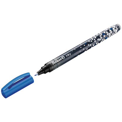 Artikelbild 23 für Pelikan Inky 273 Tintenroller schwarz/blau 0,5 mm, Schreibfarbe: blau, 1 St., Artikelnummer 821239