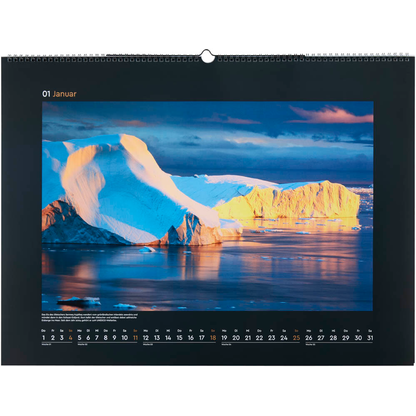 Artikelbild 2 für KUNTH Monats-Wandkalender UNESCO Naturerbe 2026, Artikelnummer 575888