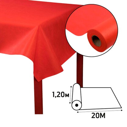 Artikelbild 2 für 4 PROnappe Tischdecke rot 1,2 x 20,0 m, Artikelnummer 388882