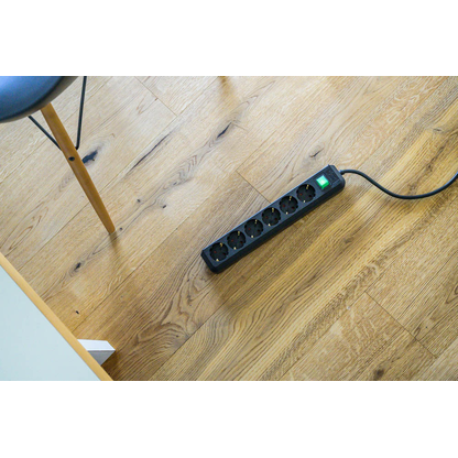 Artikelbild 8 für brennenstuhl Eco-Line 6-fach Steckdosenleiste mit Schalter 1,5 m schwarz, Artikelnummer 554586