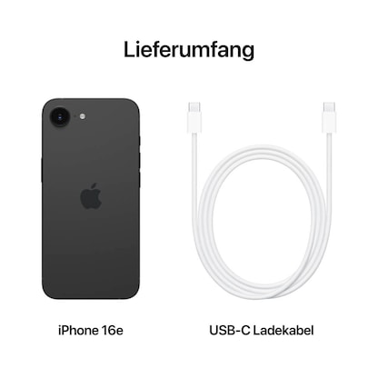 Artikelbild 8 für Apple iPhone 16e schwarz 128 GB, Artikelnummer 540977
