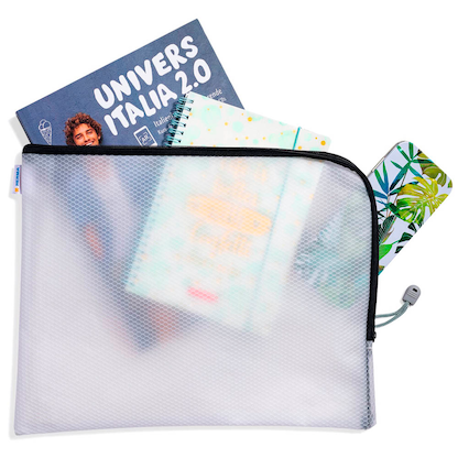 Artikelbild 9 für HERMA Reißverschlussbeutel transparent/schwarz, 1 St., Artikelnummer 650509