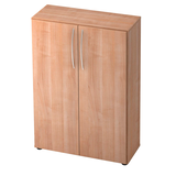 Artikelbild 1 für HAMMERBACHER Aktenschrank 4550, V4550/N/N/BM nussbaum 2 Fachböden 80,0 x 34,6 x 114,4 cm, Artikelnummer 866499