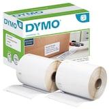Artikelbild 1 für DYMO Etikettenrollen für Etikettendrucker S0947420 weiß, 102,0 x 59,0 mm, 2 x 575 Etiketten, Artikelnummer 779025