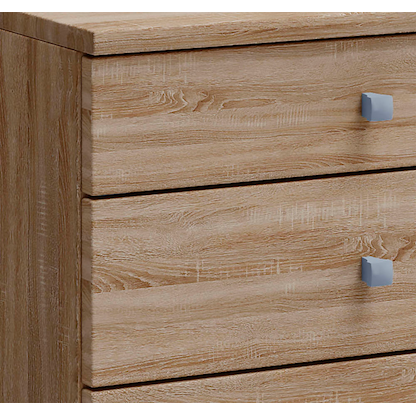 Artikelbild 9 für VCM my office Lona Rollcontainer eiche 4 Auszüge 42,0 x 75,0 x 57,0 cm, Artikelnummer 973750