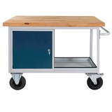 Artikelbild 1 für ADB Werkbank lichtgrau, anthrazitgrau 130,0 x 60,0 x 82,7 cm, Artikelnummer 204999