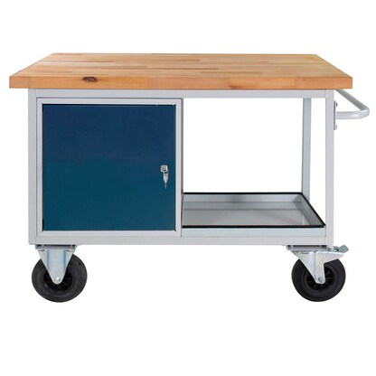 Artikelbild 9 für ADB Werkbank lichtgrau, anthrazitgrau 130,0 x 60,0 x 82,7 cm, Artikelnummer 204999