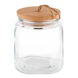 Artikelbild 1 für APS Vorratsdosen WOODY 17,0 cm hoch transparent 2,0 l, 1 St., Artikelnummer 199249