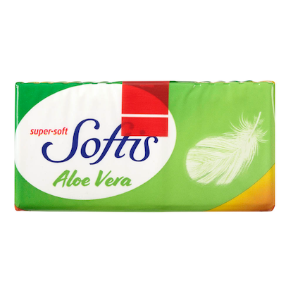Artikelbild 3 für Softis Taschentücher Aloe Vera 4-lagig weiß, 15x 9 Tücher, Artikelnummer 384461