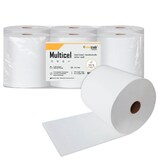 Artikelbild 1 für 6 Meditrade® Handtuchrollen Multicel 2-lagig weiß, Artikelnummer 481940