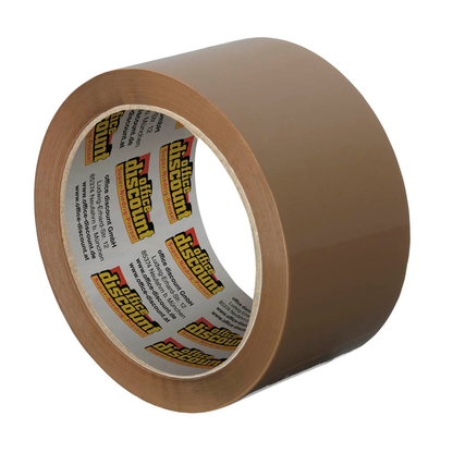 Artikelbild für office discount Packband braun 50,0 mm x 66,0 m 1 Rolle, Artikelnummer 839373