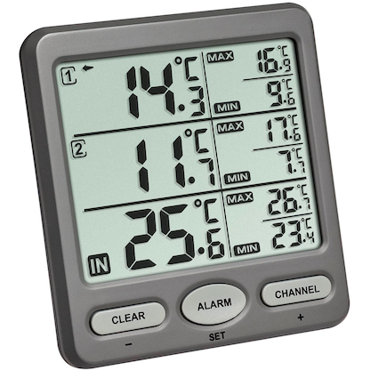 Artikelbild 17 für TFA® TRIO 30.3062.10 Thermometer schwarz, Artikelnummer 915316