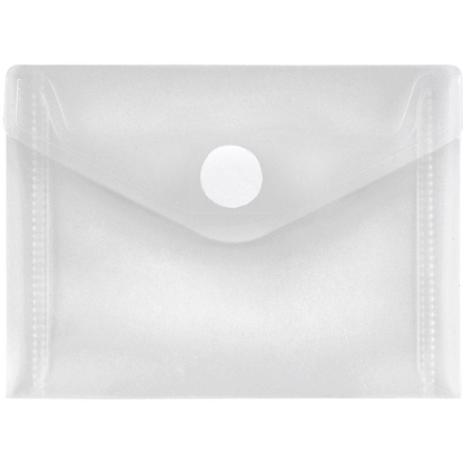 Artikelbild für 10 FolderSys Dokumententaschen DIN A7 transparent glatt 0,20 mm, Artikelnummer 515419