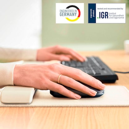 Artikelbild 7 für LEITZ Mousepad mit Handgelenkauflage Ergo hellgrau, Artikelnummer 118089