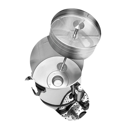 Artikelbild 5 für Bartscher PRO II 40 Kaffeemaschine silber, 20 - 48 Tassen, Artikelnummer 426856